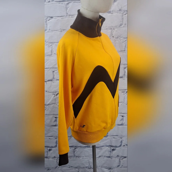 Vintage 80s Women's Track Jacket Athletic Summer Games Manitoba Canada 70s Large - Picture 10 of 15